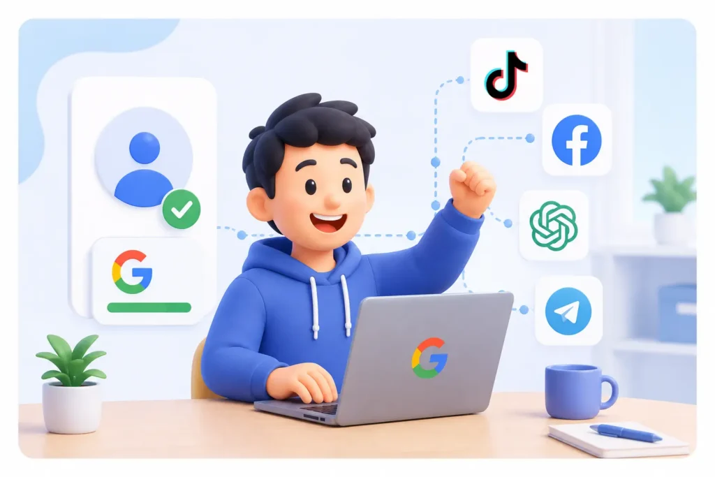 Google账号注册成功